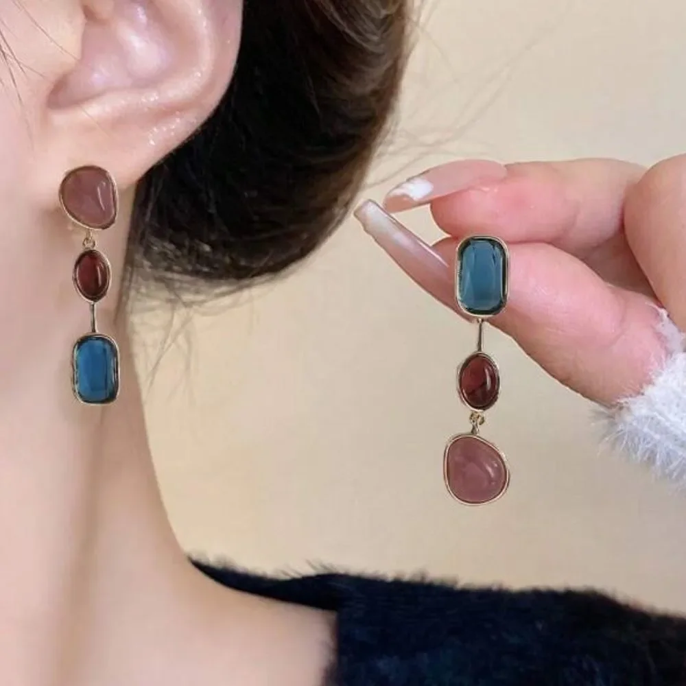 Crystal Drop Earrings A939